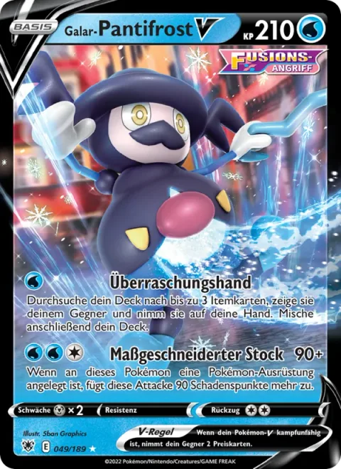 Galarian Mr. Rime V [Surprising Hand | Customized Cane]