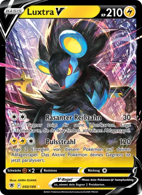Luxray V [Fang Snipe | Radiating Pulse]