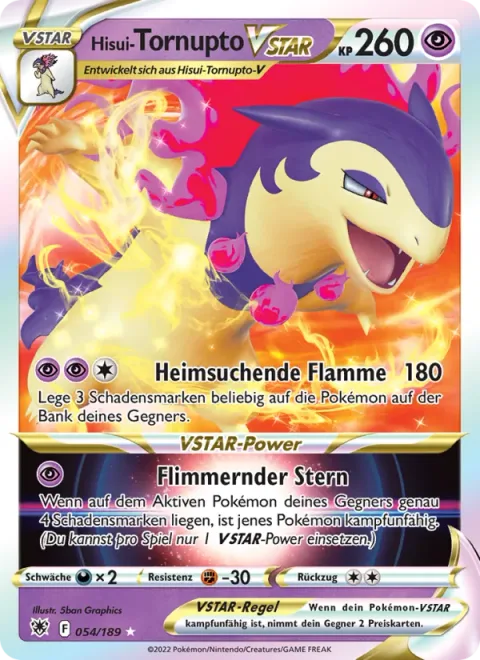 Hisuian Typhlosion VSTAR [Hollow Flame | Shimmering Star]