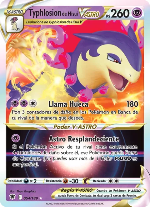 Hisuian Typhlosion VSTAR [Hollow Flame | Shimmering Star]