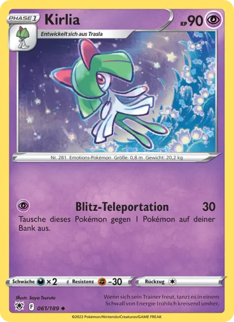 Kirlia [Teleportation Burst]