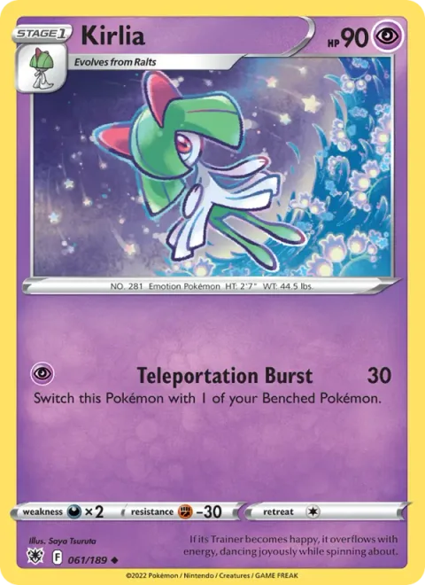 Kirlia [Teleportation Burst]