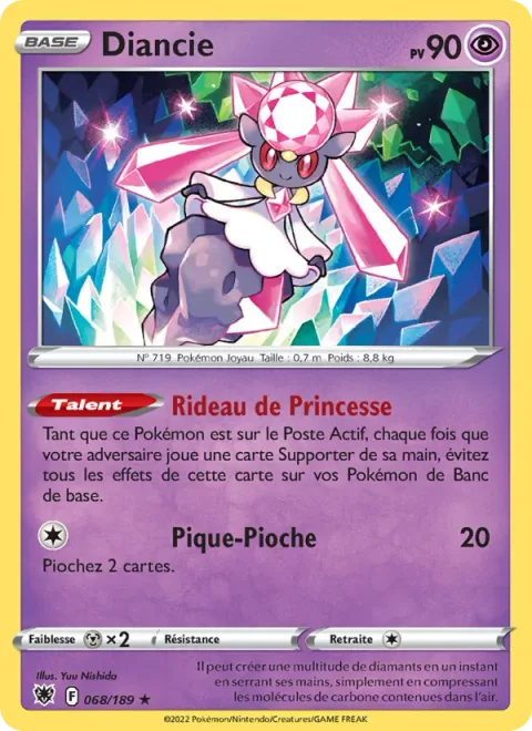 Diancie [Princess's Curtain | Spike Draw]