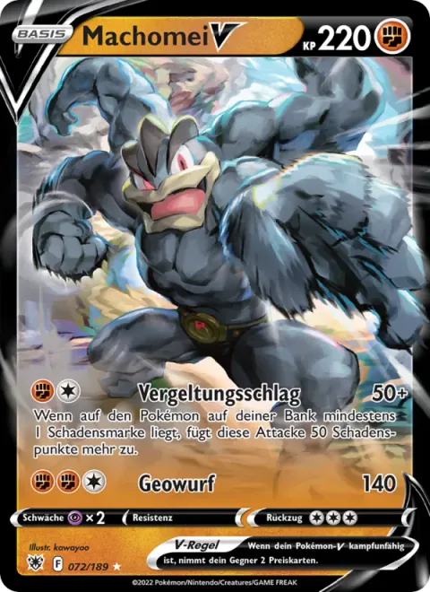 Machamp V [Revenge Buster | Seismic Toss]