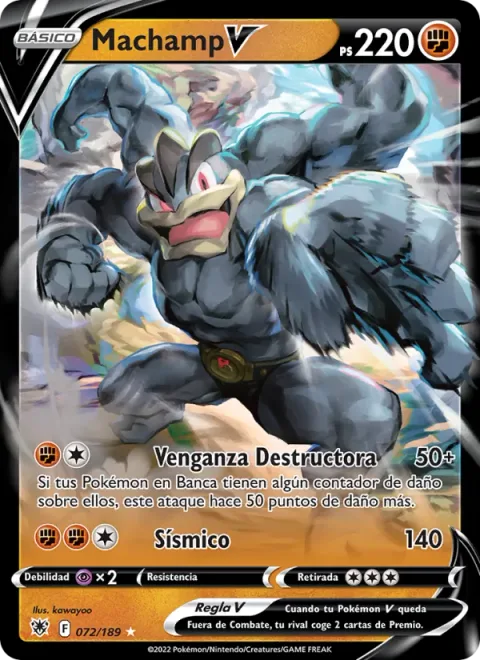 Machamp V [Revenge Buster | Seismic Toss]