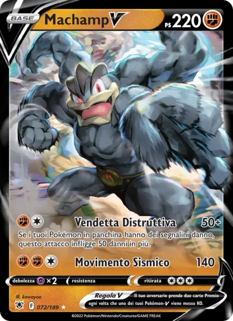 Machamp V [Revenge Buster | Seismic Toss]