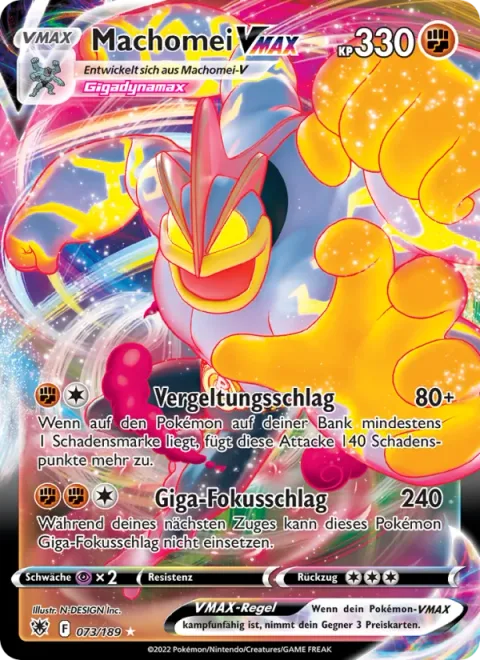 Machamp VMAX [Revenge Buster | G-Max Chi Strike]