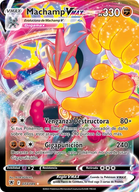 Machamp VMAX [Revenge Buster | G-Max Chi Strike]