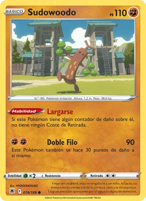 Sudowoodo [Vamoose | Double-Edge]
