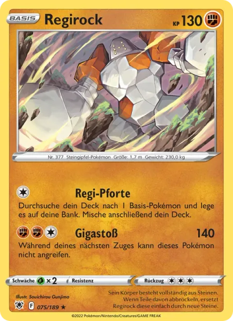 Regirock [Regi Gate | Giga Impact]