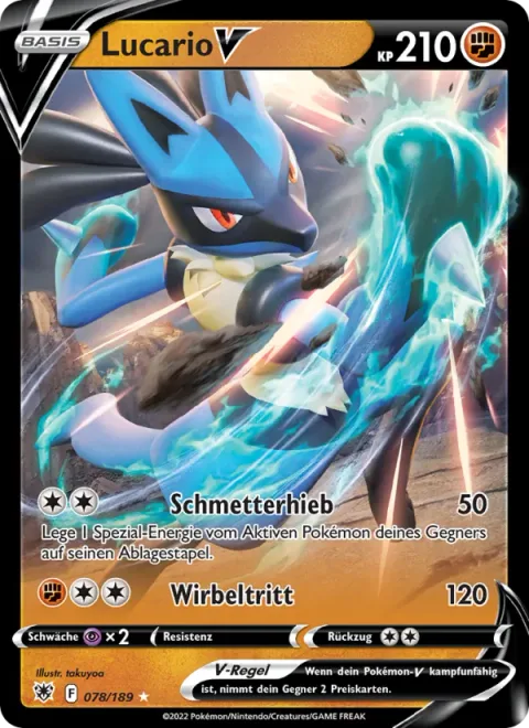 Lucario V [Crushing Punch | Cyclone Kick]