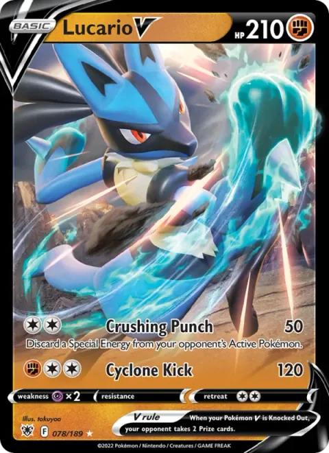 Lucario V [Crushing Punch | Cyclone Kick]