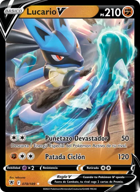 Lucario V [Crushing Punch | Cyclone Kick]