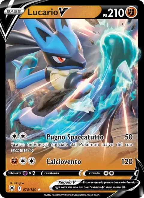 Lucario V [Crushing Punch | Cyclone Kick]