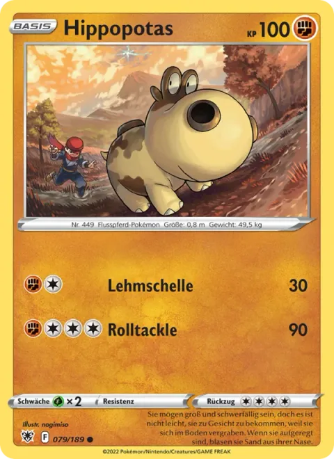 Hippopotas [Mud-Slap | Rolling Tackle]