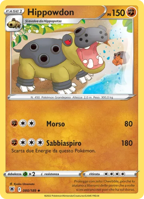 Hippowdon [Bite | Sand Breath]