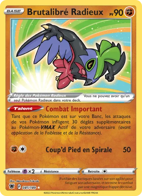 Radiant Hawlucha [Big Match | Spiral Kick]