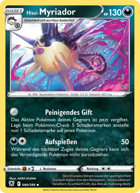 Hisuian Overqwil [Tormenting Poison | Pinning]