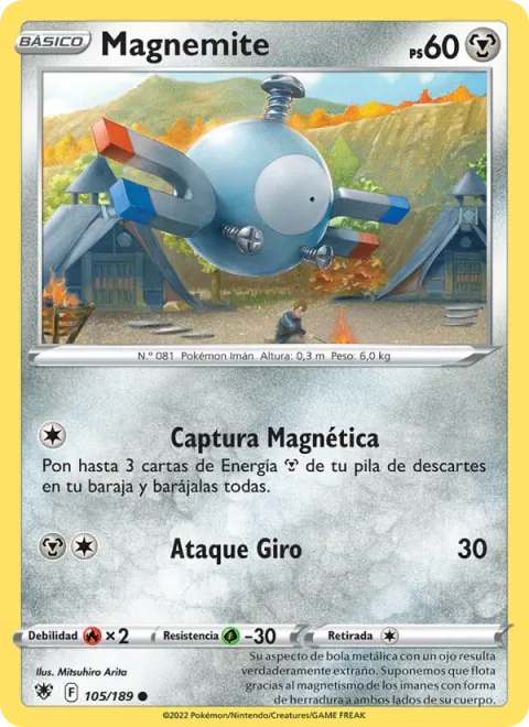Magnemite [Magnetic Catch | Rolling Attack]