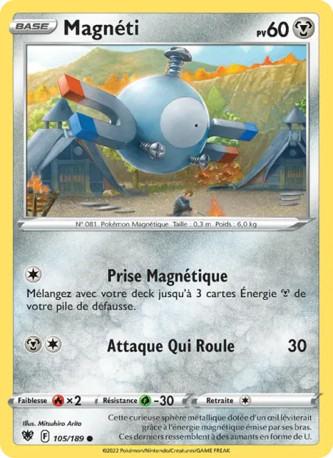 Magnemite [Magnetic Catch | Rolling Attack]