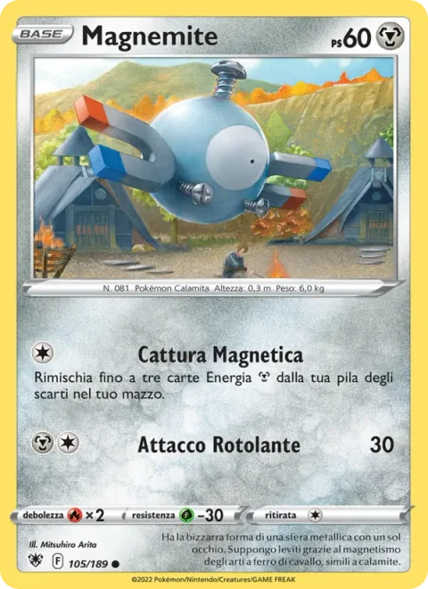 Magnemite [Magnetic Catch | Rolling Attack]