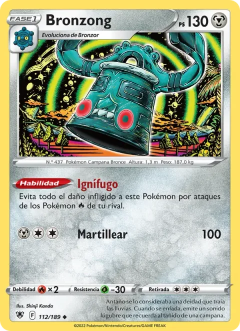 Bronzong [Heatproof | Hammer In]