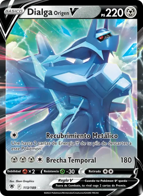 Origin Forme Dialga V [Metal Coating | Temporal Rupture]