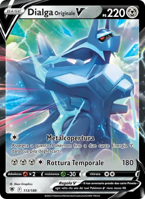 Origin Forme Dialga V [Metal Coating | Temporal Rupture]