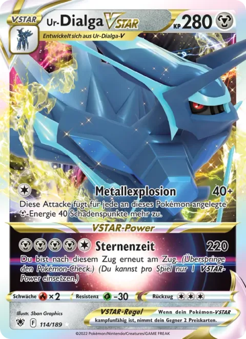 Origin Forme Dialga VSTAR [Metal Blast | Star Chronos]