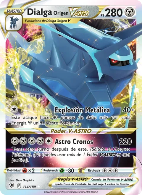 Origin Forme Dialga VSTAR [Metal Blast | Star Chronos]
