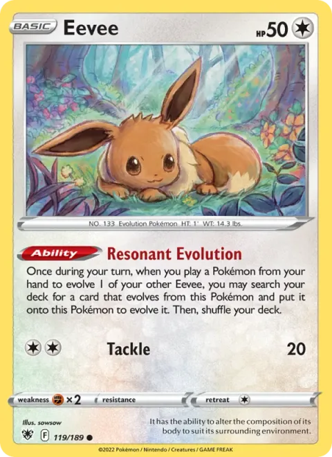Eevee [Resonant Evolution | Tackle]