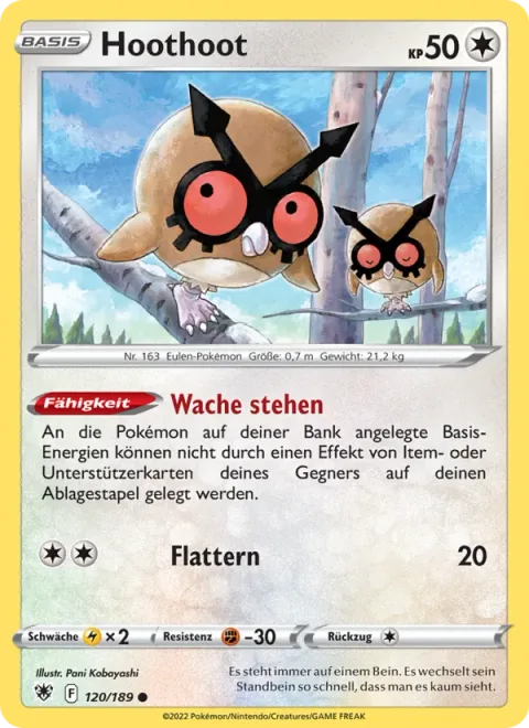 Hoothoot [Stand Sentry | Flap]