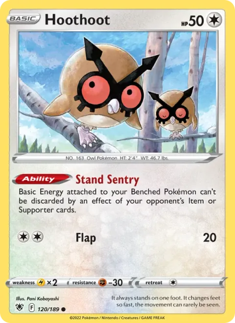 Hoothoot [Stand Sentry | Flap]