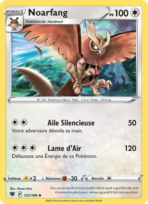 Noctowl [Silent Wing | Air Slash]