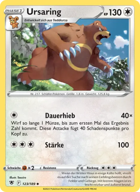 Ursaring [Continuous Slap | Strength]
