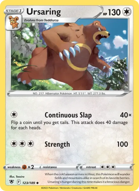 Ursaring [Continuous Slap | Strength]