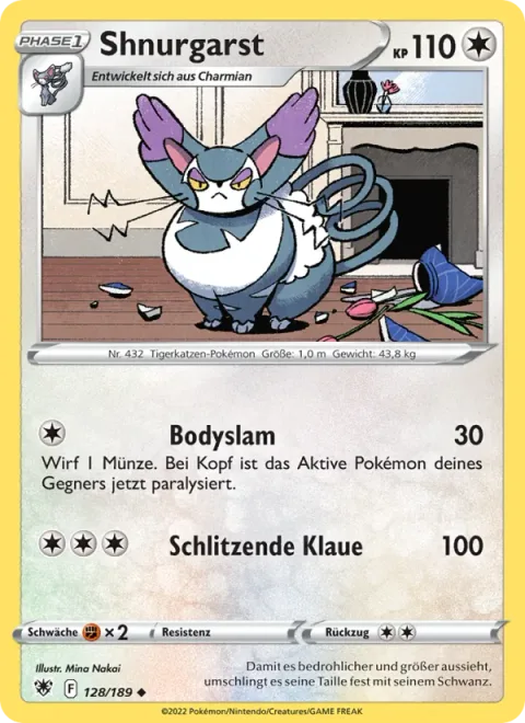 Purugly [Body Slam | Slashing Claw]
