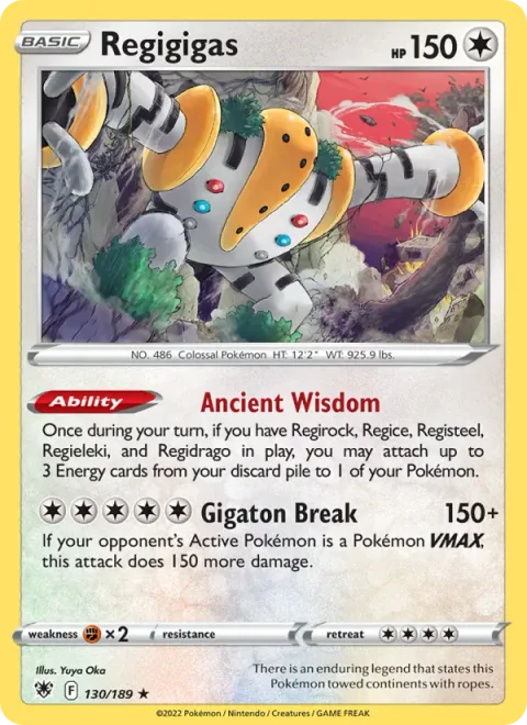 Regigigas [Ancient Wisdom | Gigaton Break]