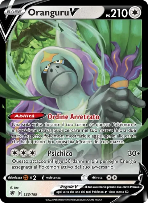 Oranguru V [Back Order | Psychic]