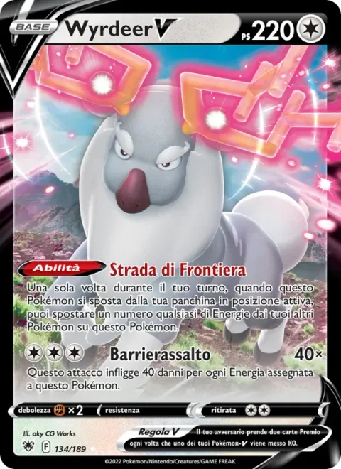 Wyrdeer V [Frontier Road | Psyshield Bash]