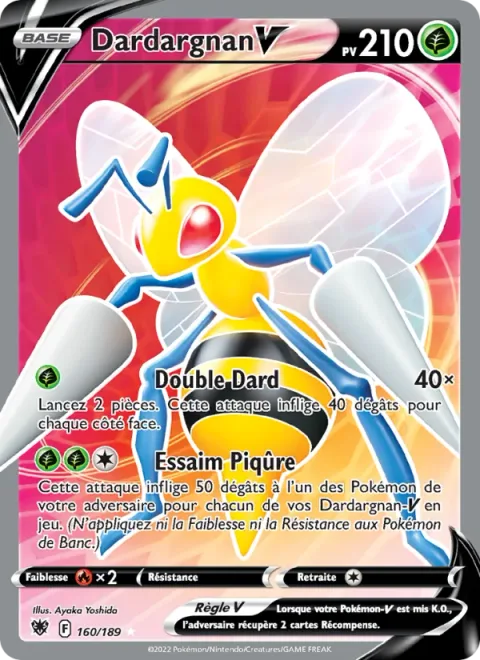 Beedrill V [Twineedle | Swarming Sting]