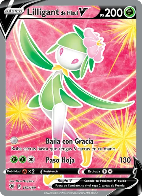 Hisuian Lilligant V [Dance Gracefully | Leaf Step]