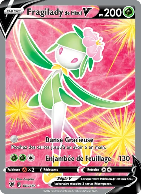 Hisuian Lilligant V [Dance Gracefully | Leaf Step]