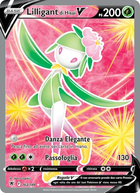 Hisuian Lilligant V [Dance Gracefully | Leaf Step]