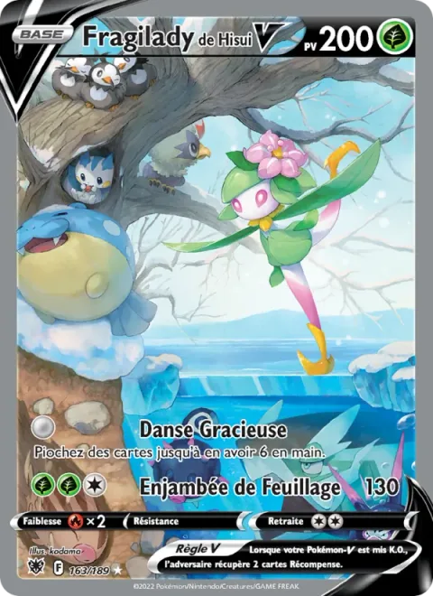 Hisuian Lilligant V [Dance Gracefully | Leaf Step]