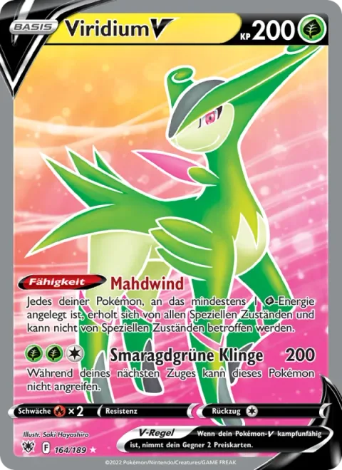 Virizion V [Verdant Wind | Emerald Blade]