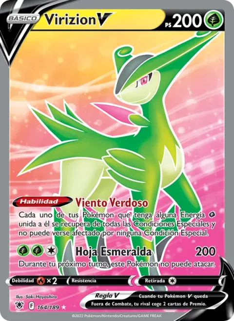 Virizion V [Verdant Wind | Emerald Blade]
