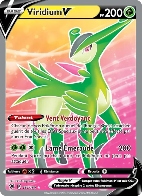 Virizion V [Verdant Wind | Emerald Blade]