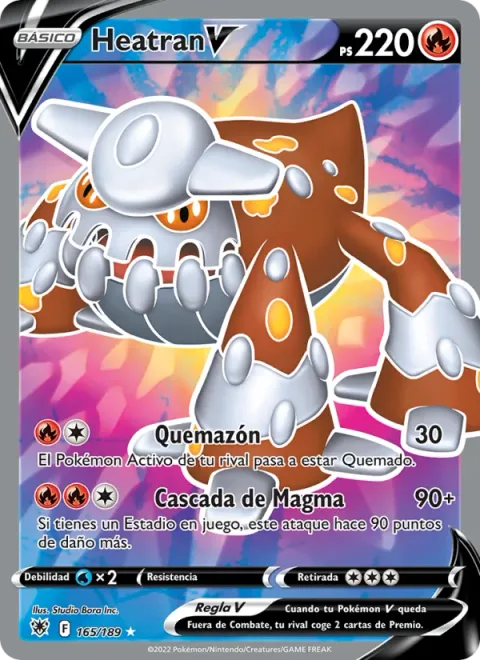 Heatran V [Heat Burn | Magma Fall]