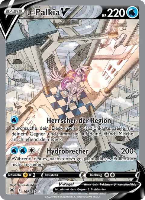 Origin Forme Palkia V [Rule the Region | Hydro Break]